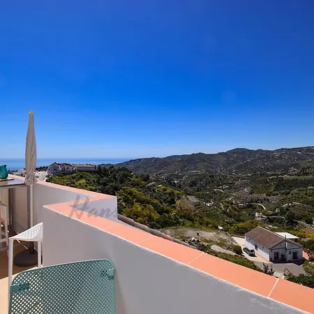 Casa Geranio, 2 Bedroom With Amazing Views, Pool And Free Private Parking Hansonholiday * Frigiliana
