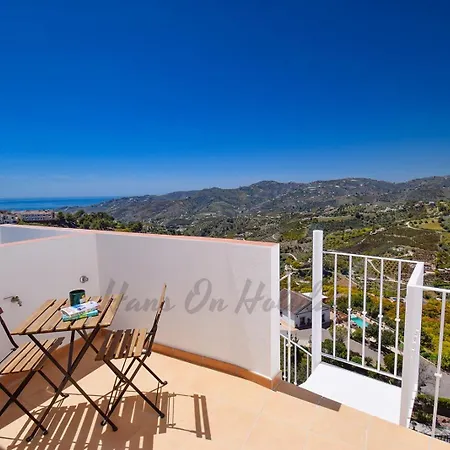 Apartment Casa Geranio, 2 Bedroom With Amazing Views, Pool And Free Private Parking Hansonholiday Frigiliana