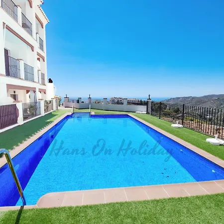 Casa Geranio, 2 Bedroom With Amazing Views, Pool And Free Private Parking Hansonholiday Frigiliana