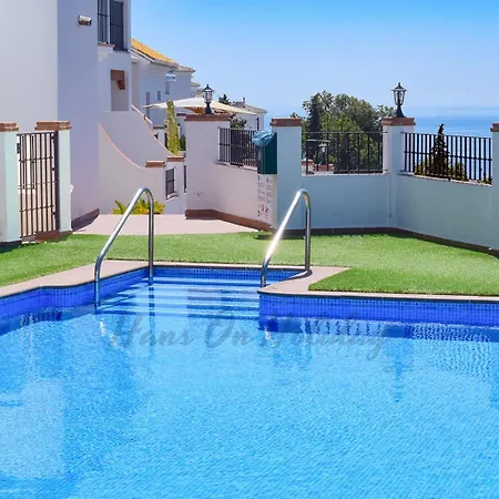 Casa Geranio, 2 Bedroom With Amazing Views, Pool And Free Private Parking Hansonholiday Frigiliana